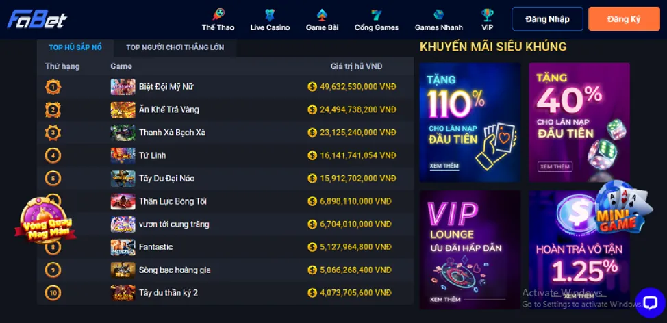 Game Bắn Cá Đại Dương